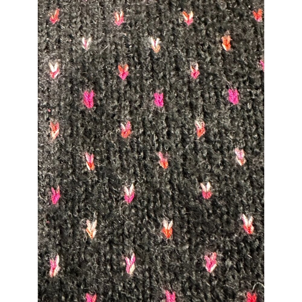 Torrid Women's Pink Hearts V Neck Button Cardigan Sweater Sz 2 (18/20) Valentine - Picture 5 of 13